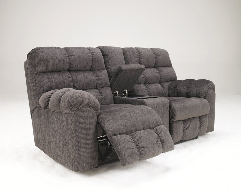 Acieona Slate Sofa And Loveseat