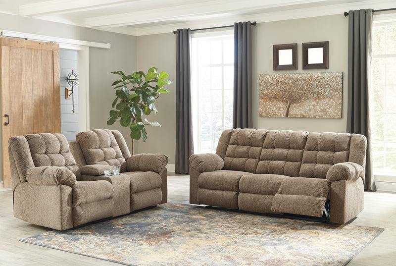 Workhorse Cocoa Sofa And Loveseat