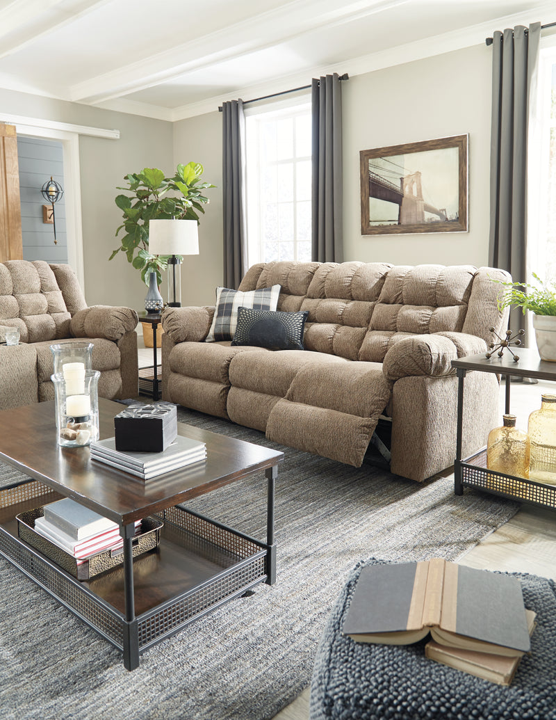 Workhorse Cocoa Sofa And Loveseat