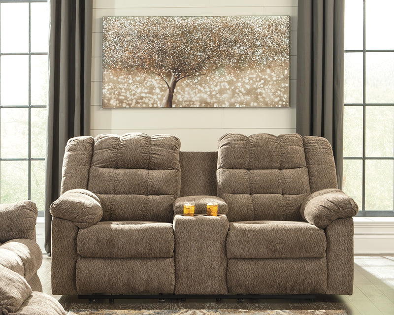 Workhorse Cocoa Sofa And Loveseat