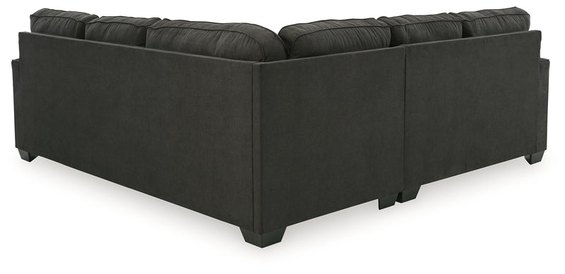 Lucina Charcoal 2-Piece Sectional