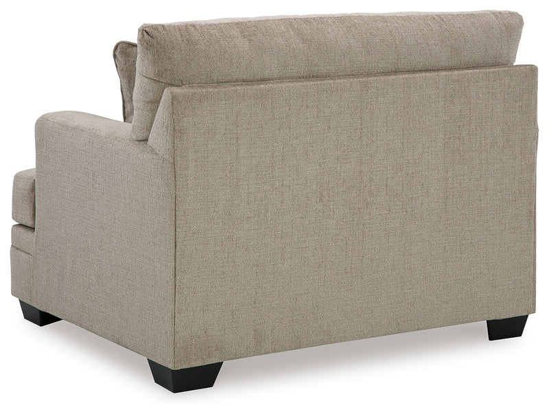 Stonemeade Taupe Sofa Loveseat Chair And Ottoman