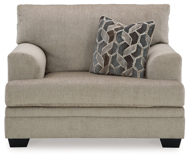 Stonemeade Taupe Sofa, Loveseat, Chair and Ottoman