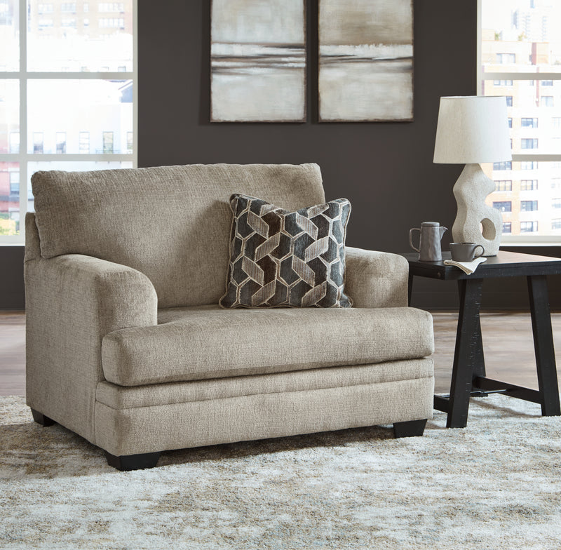 Stonemeade Taupe Sofa Loveseat Chair And Ottoman