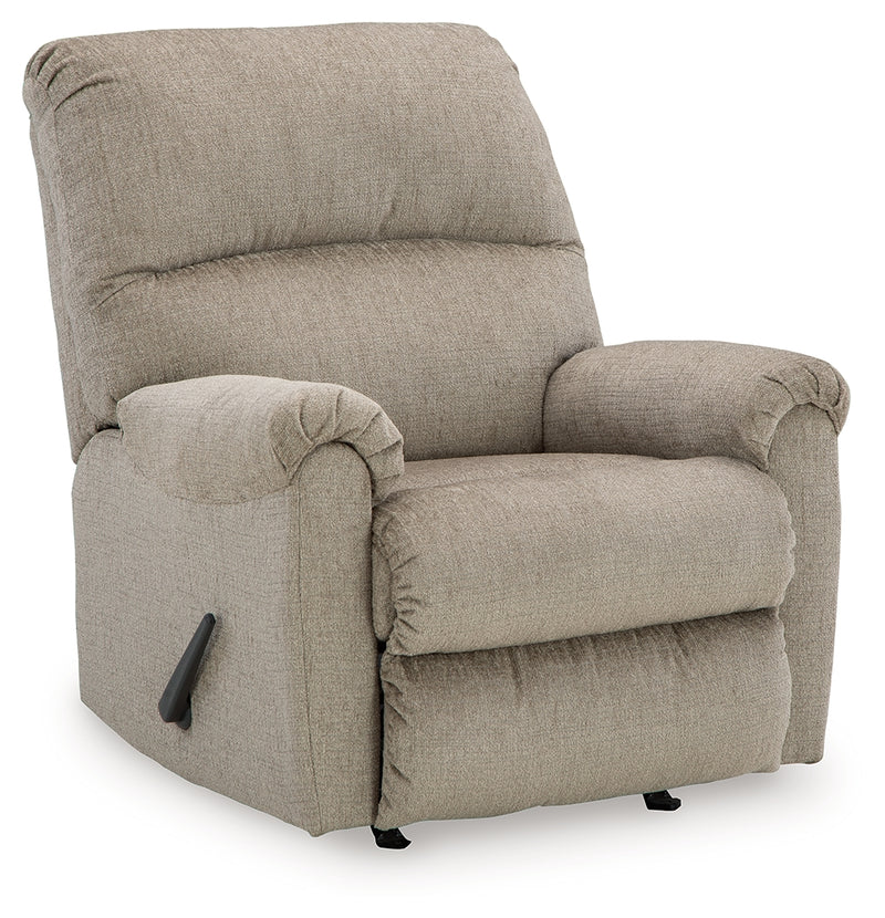 Stonemeade Taupe Chenille Recliner