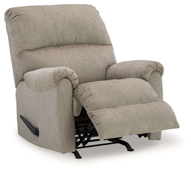 Stonemeade Taupe Chenille Recliner