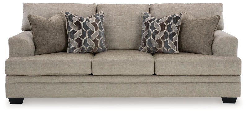 Stonemeade Taupe Chenille Queen Sofa Sleeper