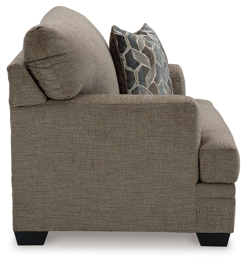 Stonemeade Nutmeg Chenille Oversized Chair