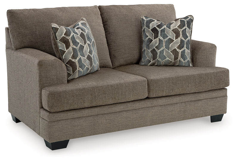 Stonemeade Nutmeg Chenille Loveseat