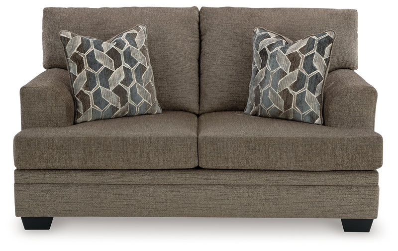 Stonemeade Nutmeg Chenille Loveseat