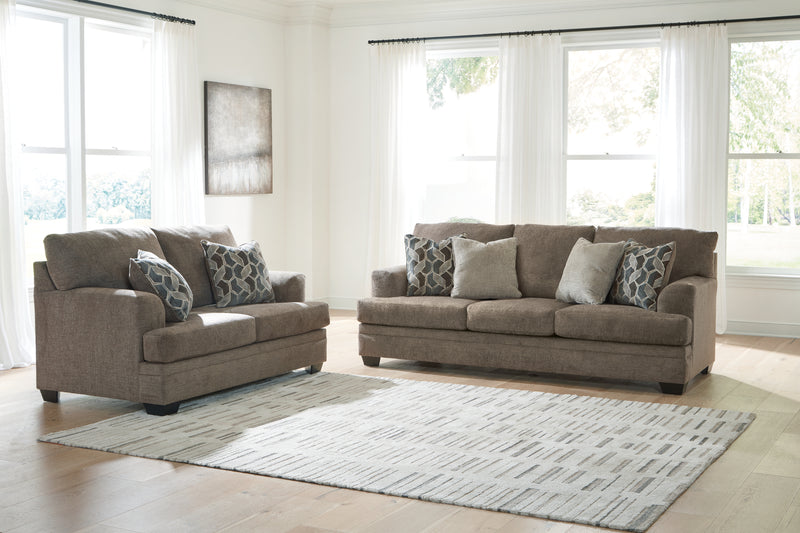 Stonemeade Nutmeg Sofa And Loveseat