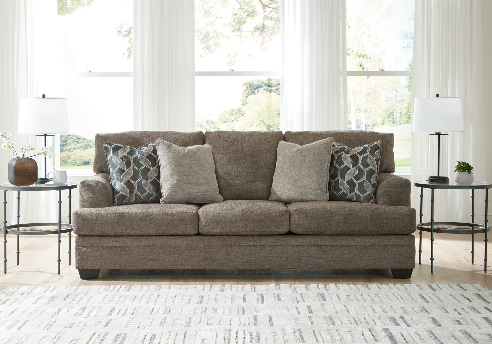 Stonemeade Nutmeg Chenille Sofa