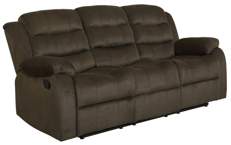 Rodman Chocolate Reclining Two piece Living Room Set