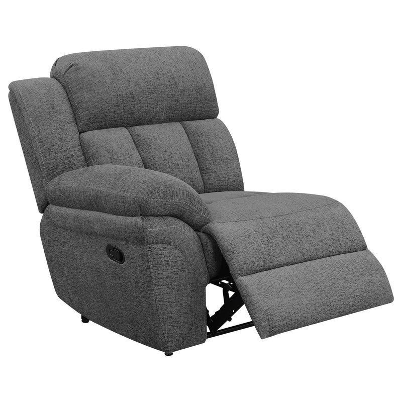 Bahrain Upholstered Motion Sofa Charcoal 609541