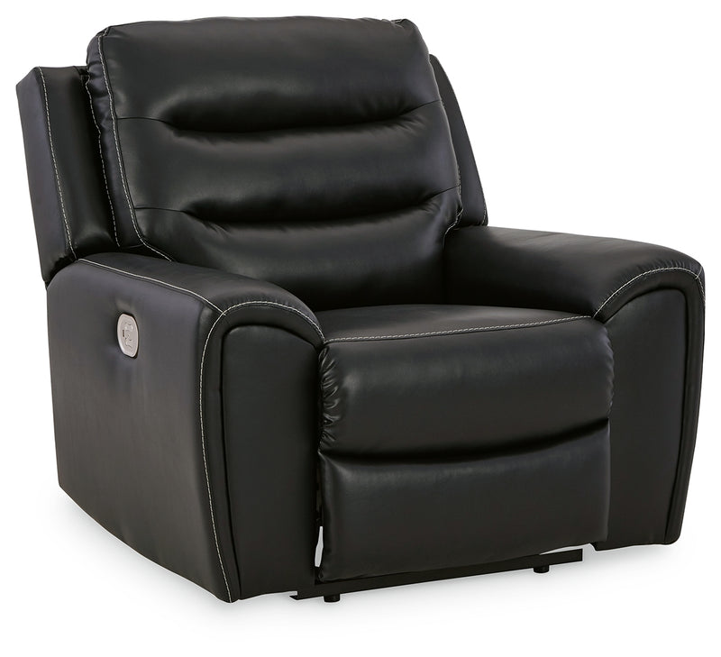 Warlin Black Sofa Loveseat And Recliner