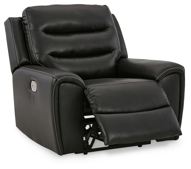 Warlin Black Sofa Loveseat And Recliner