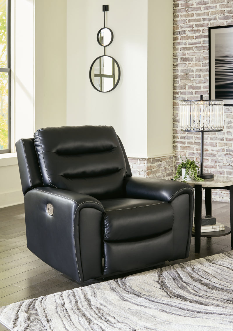 Warlin Black Sofa Loveseat And Recliner