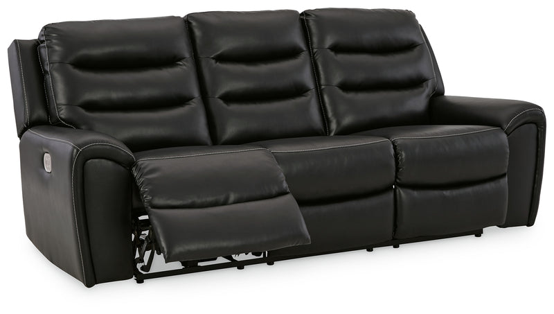 Warlin Black Sofa Loveseat And Recliner