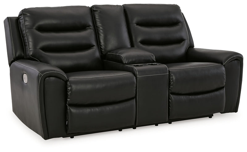 Warlin Black Sofa Loveseat And Recliner