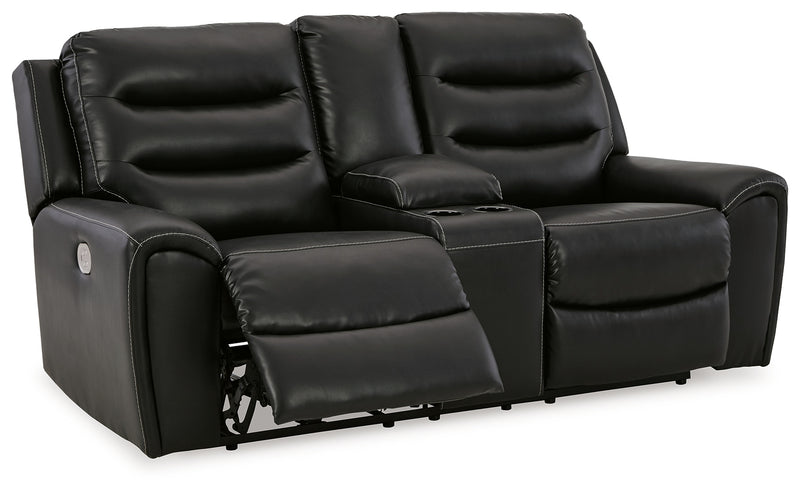 Warlin Black Sofa Loveseat And Recliner