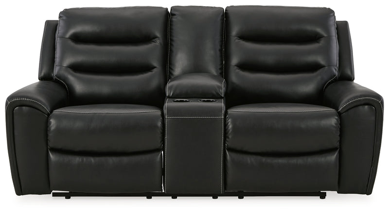 Warlin Black Sofa Loveseat And Recliner