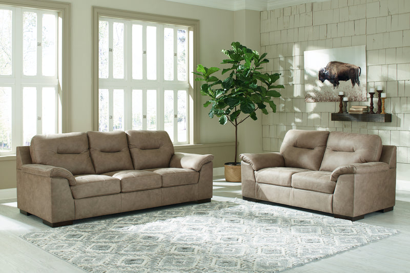 Maderla Pebble Sofa And Loveseat