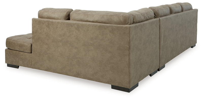 Maderla Pebble 2-Piece Sectional With Chaise