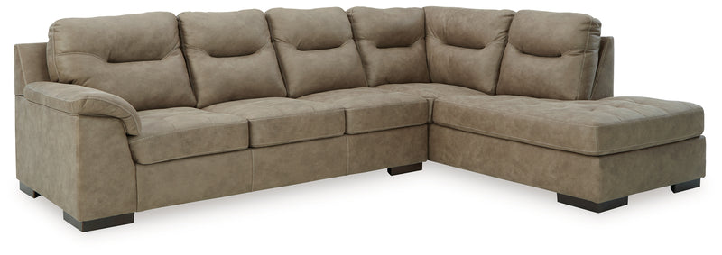 Maderla Pebble 2-Piece Sectional With Chaise