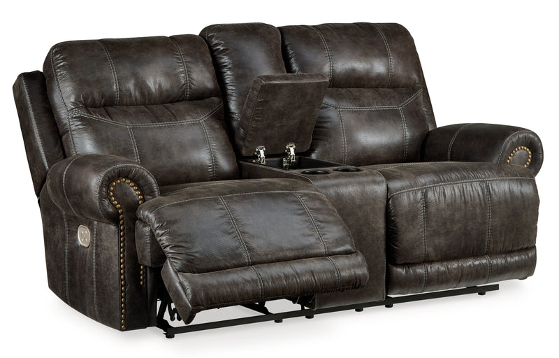 Grearview Charcoal Sofa And Loveseat