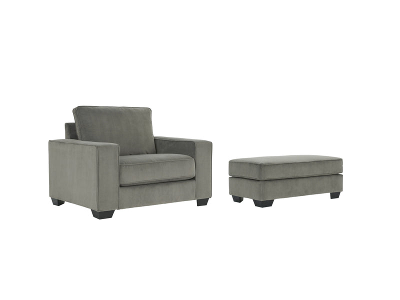 Angleton Sandstone Chair And Ottoman