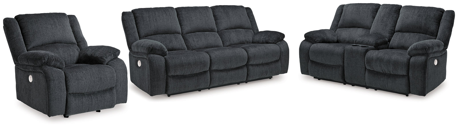 Draycoll Slate Sofa Loveseat And Recliner