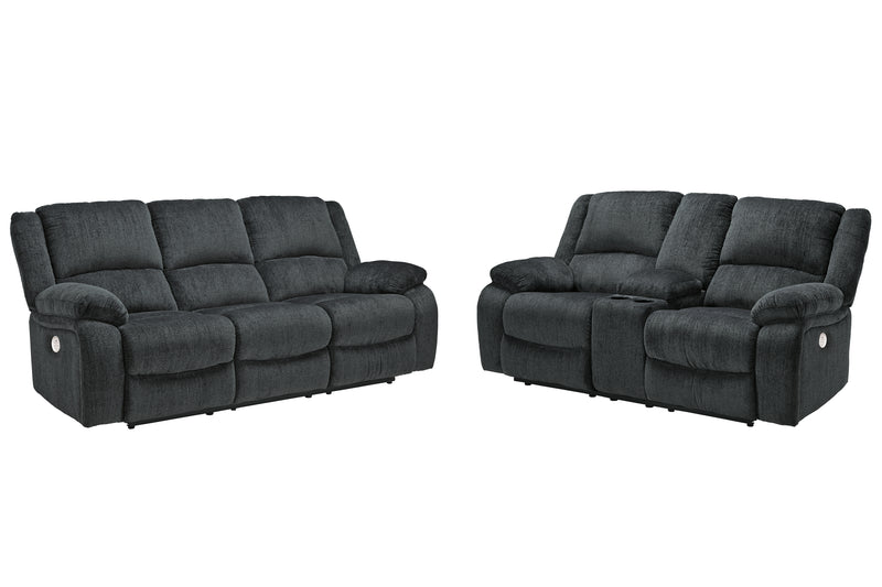 Draycoll Slate Sofa And Loveseat PKG007312 - 7650487 | 7650496