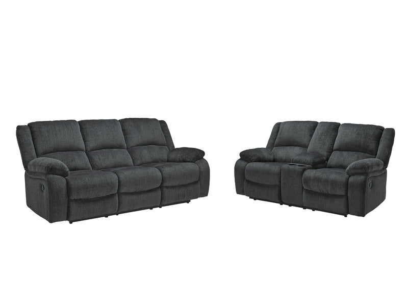 Draycoll Slate Sofa And Loveseat