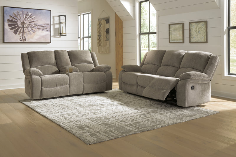 Draycoll Pewter Sofa Loveseat And Recliner