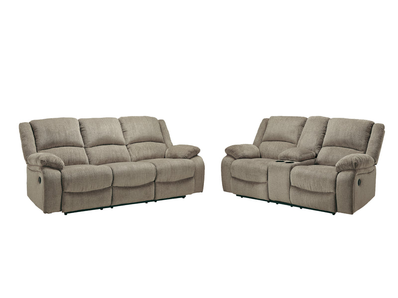 Draycoll Pewter Sofa And Loveseat PKG007319 - 7650588 | 7650594