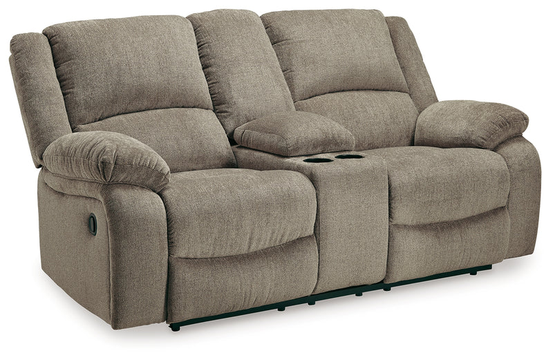 Draycoll Pewter Sofa Loveseat And Recliner