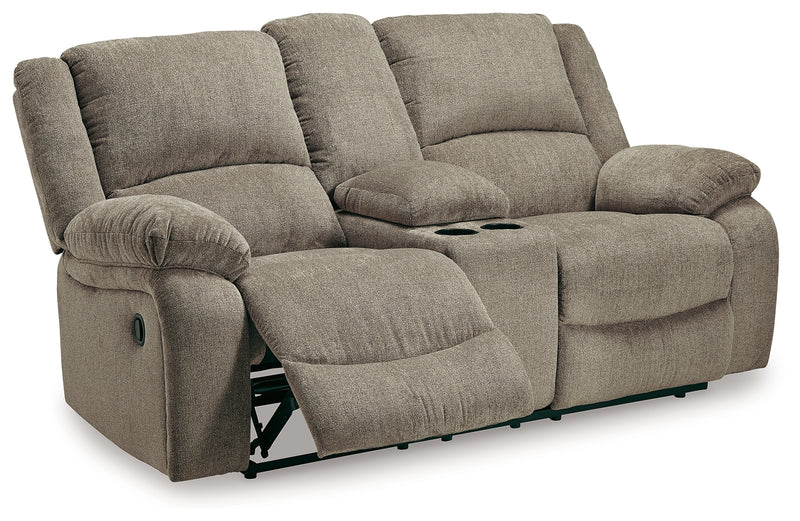 Draycoll Pewter Sofa Loveseat And Recliner