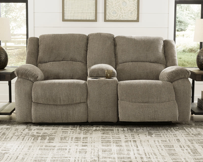 Draycoll Pewter Sofa Loveseat And Recliner