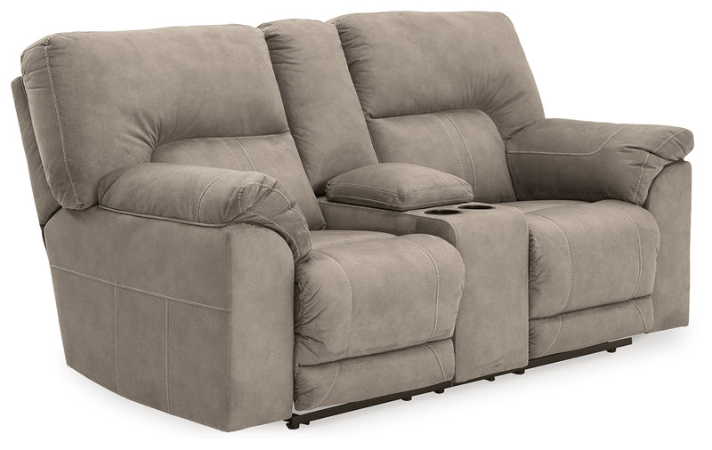 Cavalcade Slate Sofa Loveseat And Recliner