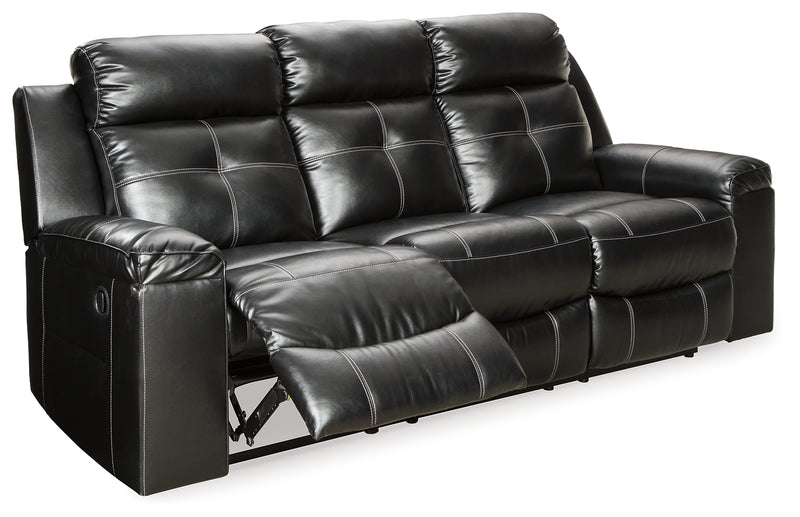 Kempten Black Sofa And Loveseat