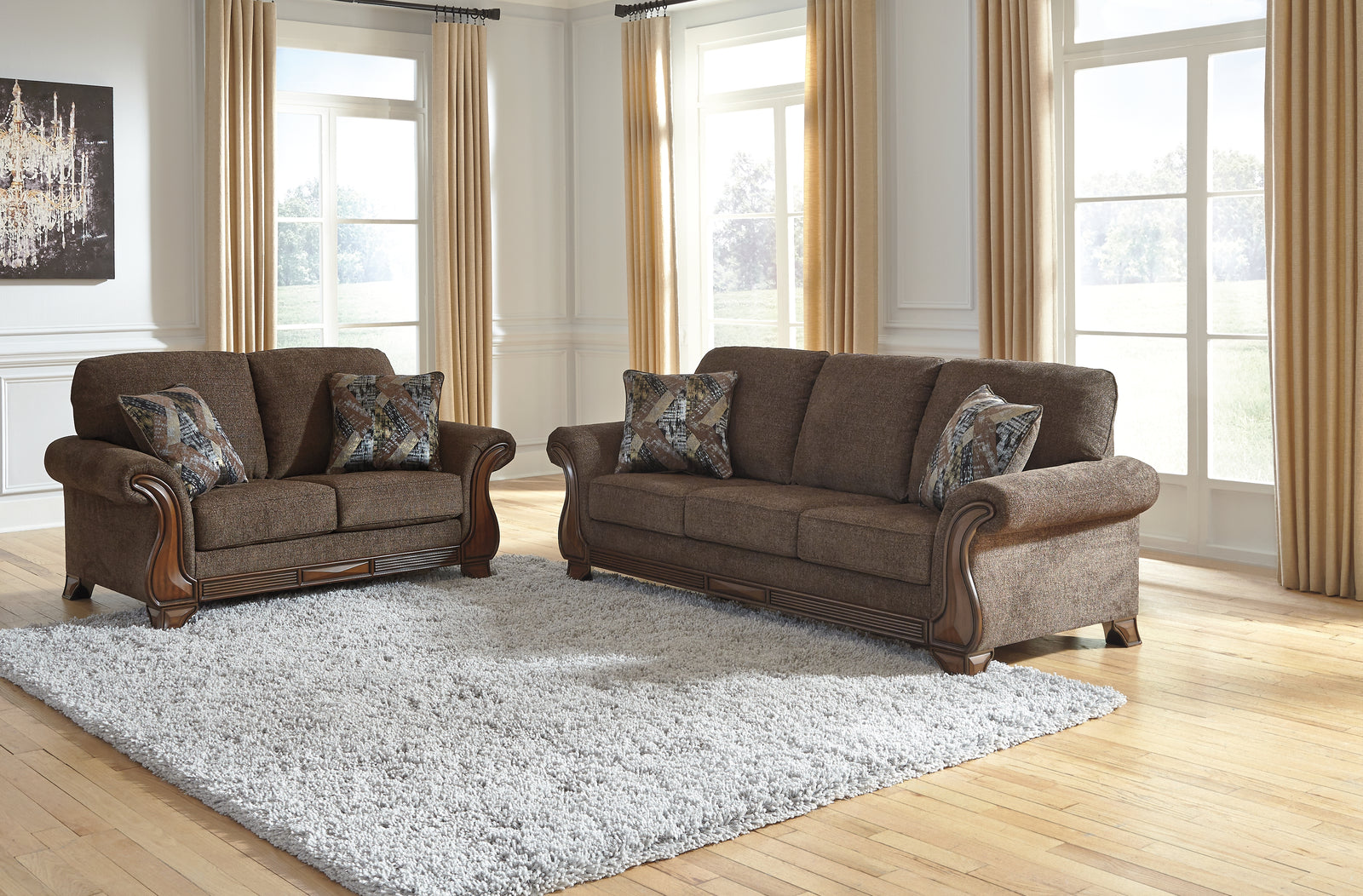 Miltonwood Teak Sofa And Loveseat