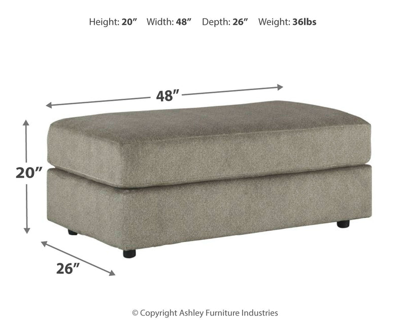 Soletren Ash Sofa Loveseat Chair And Ottoman