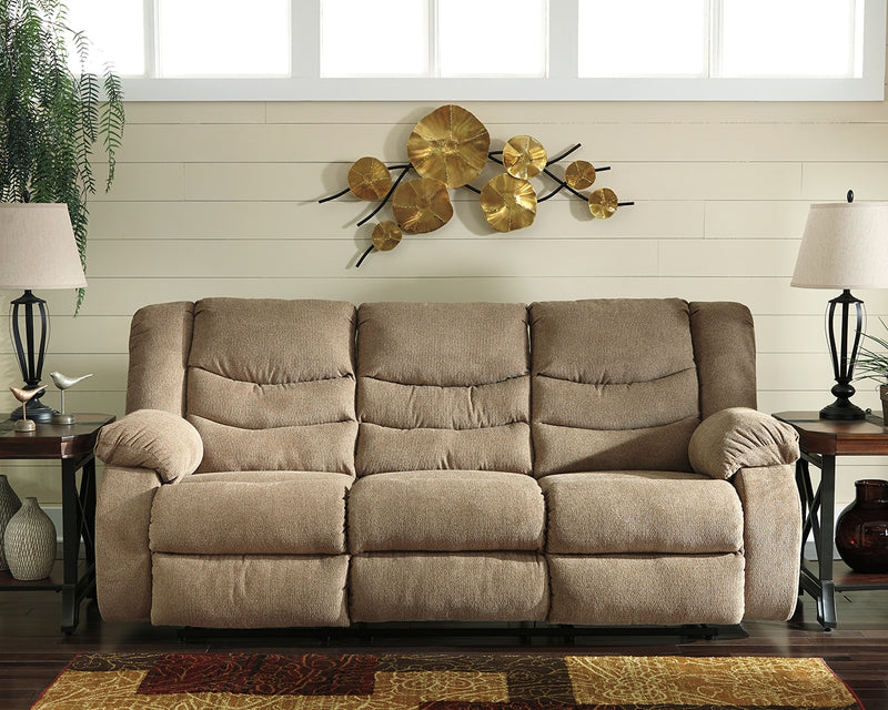 Tulen Mocha Sofa And Loveseat