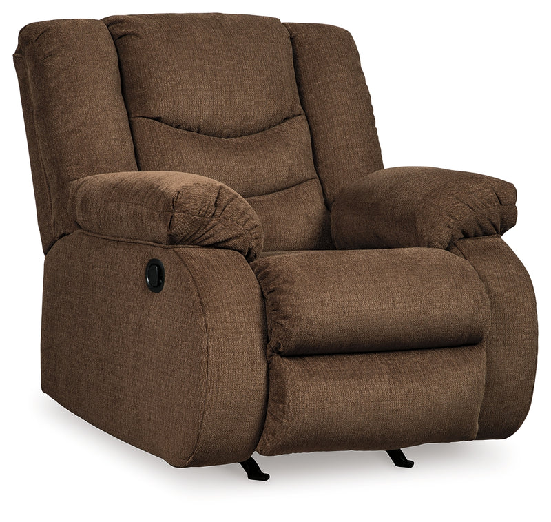 Tulen Chocolate Sofa Loveseat And Recliner