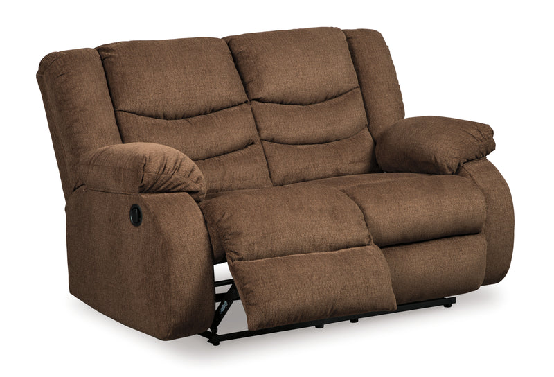 Tulen Chocolate Sofa Loveseat And Recliner