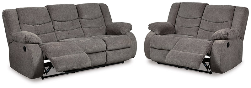 Tulen Gray Sofa And Loveseat