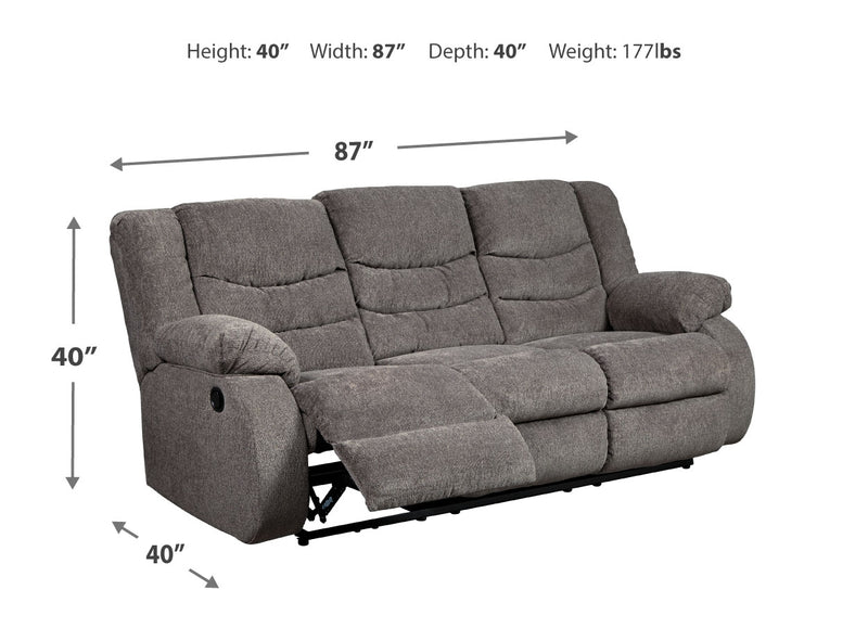 Tulen Gray Sofa And Loveseat