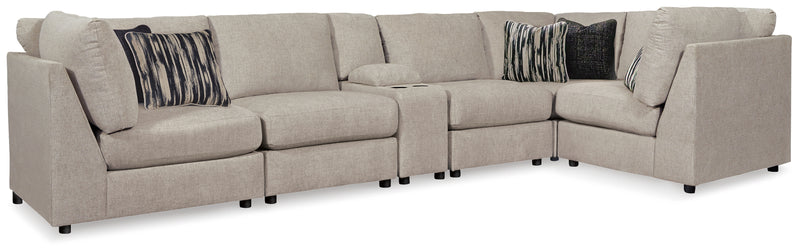 Kellway Bisque Chenille 6-Piece Sectional