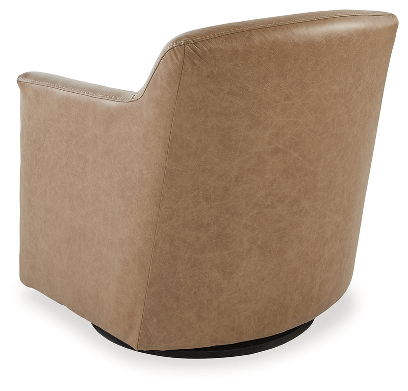 Bradney Tumbleweed Swivel Accent Chair