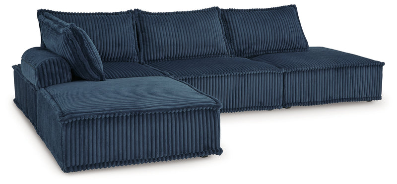 Bales Navy 4-Piece Modular Seating